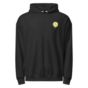 Unisex garment-dyed lightweight hoodie